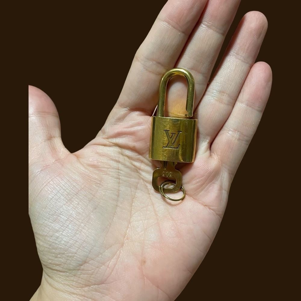 Louis Vuitton Gold Padlock
